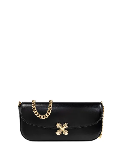 Alexander McQueen Skull Flower shoulder bag Black 8360371MAAE