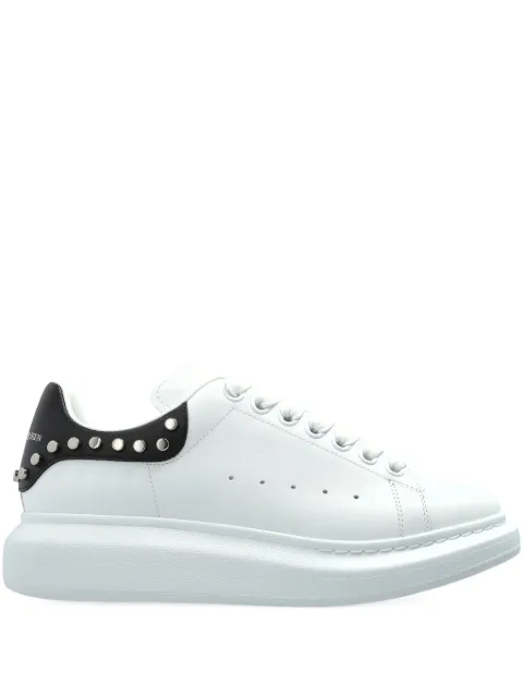 Alexander McQueen Oversized stud-embellished platform sneakers White 836991WIAGM
