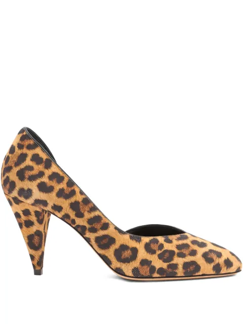 Casadei 80mm Venus Malesia leopard-print pumps Brown 1H047A0801T0540