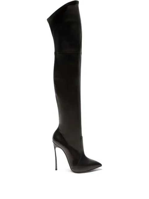 Casadei 115mm Blade boots Black 1T000D125TT02389000