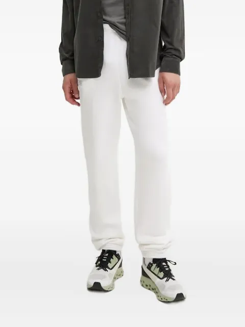 American Vintage logo-embroidered sweatpants White MIZU05AE24