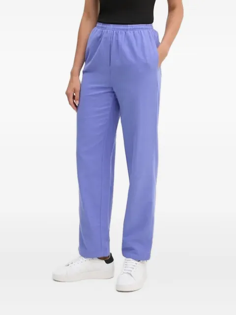 American Vintage elasticated-waistband track pants Purple DAK10AH24