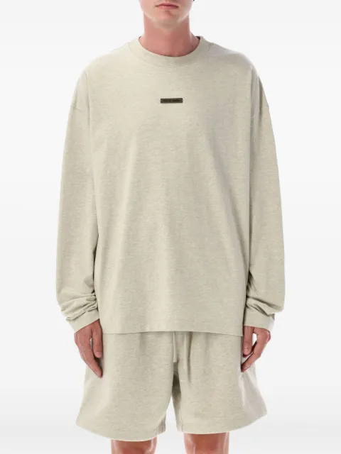 FEAR OF GOD ESSENTIALS long-sleeve T-shirt Neutrals 125SP254202F