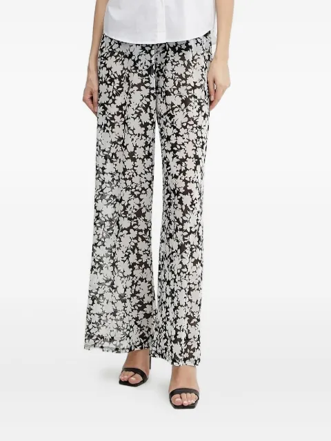 Michael Michael Kors floral-print trousers Black MM55128