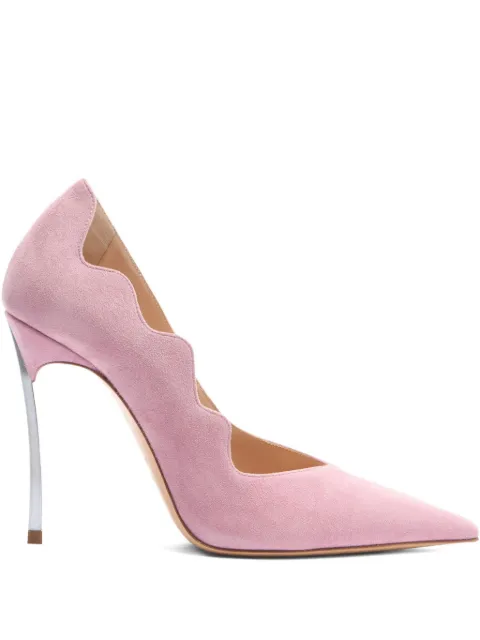 Casadei 100mm Superblade pumps Purple 1F023A100MCAMOS