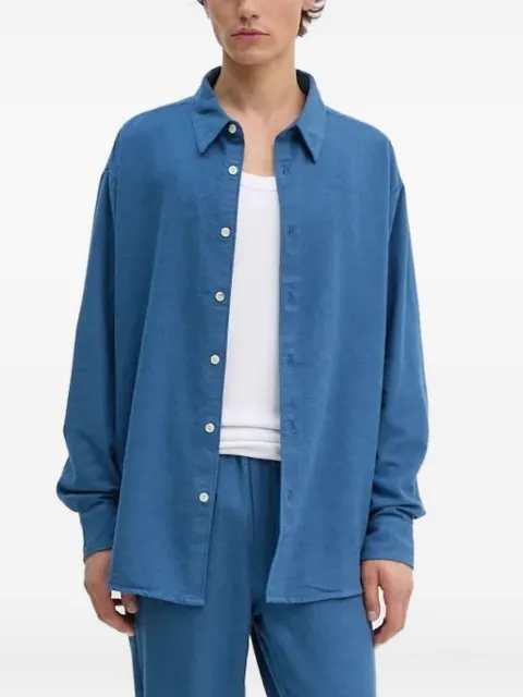 American Vintage long-sleeves shirt Blue MDAK06AH24