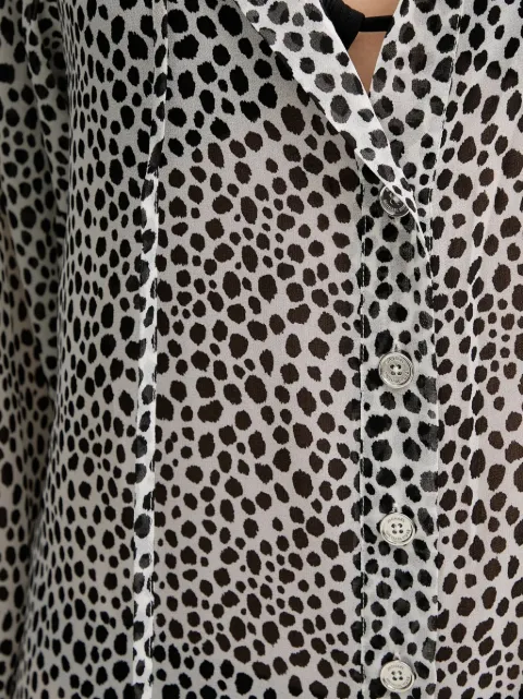 Michael Michael Kors printed beach mini dress White MM54791