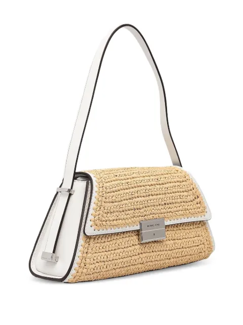 Michael Michael Kors woven shoulder bag Brown 30S5SLNL2W