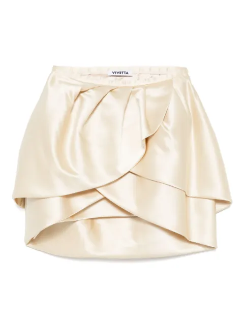 Vivetta a-line mini skirt Yellow GO0086