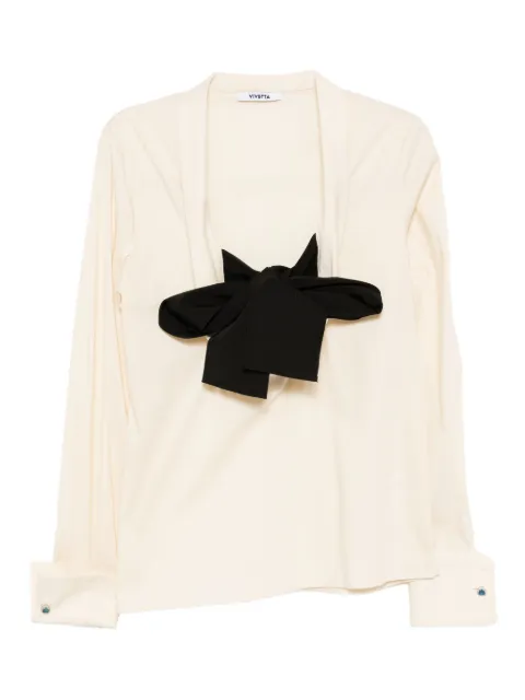 Vivetta long-sleeved shirt Yellow CM0068C