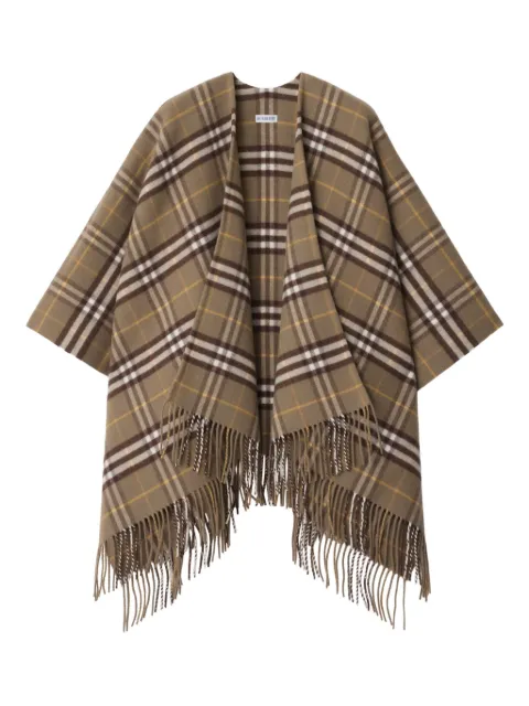 Burberry checked cape Brown 8112996