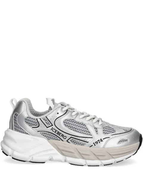 Iceberg ICB One mesh-panelled sneakers Silver IU17060O