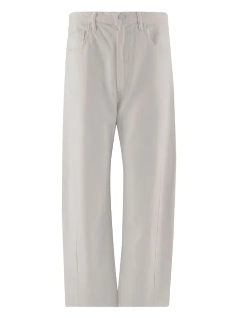 MOTHER wide-leg denim jeans White 113261378