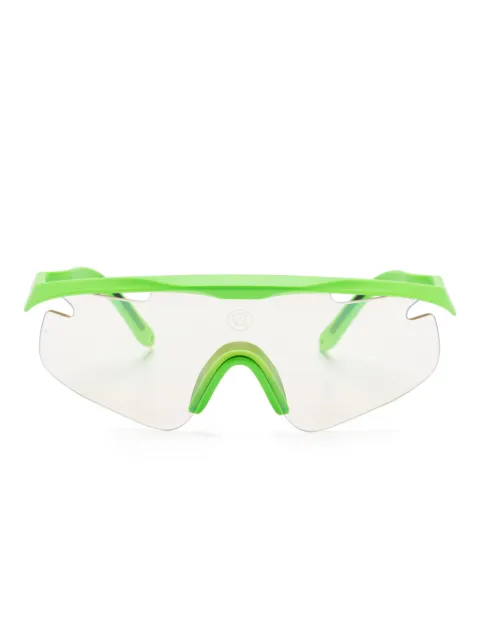 Alba Optics Mantra shield-frame sunglasses Green MANTRA