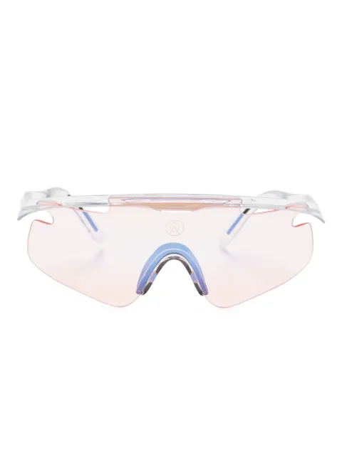 Alba Optics Mantra shield-frame sunglasses White MANTRA