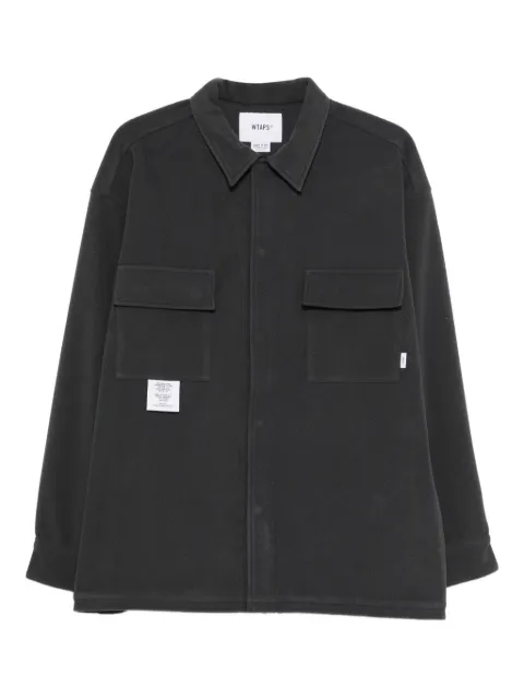 WTAPS fleece shirt Grey 252TQDTSHM05