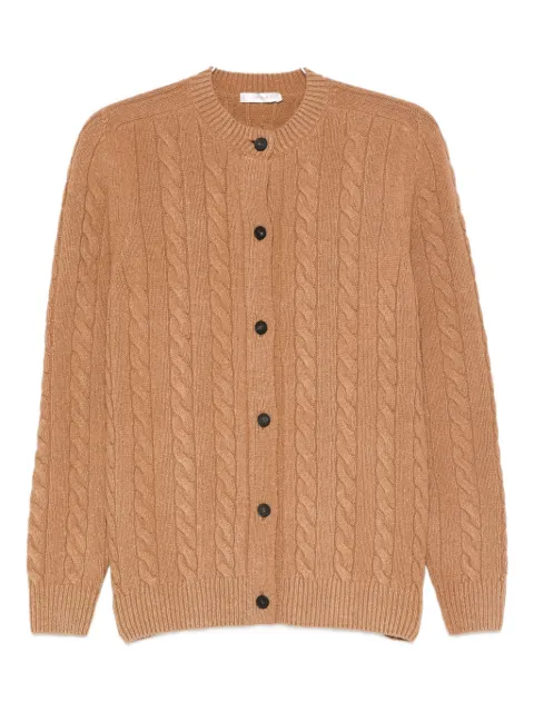 The Row Loneke cable-knit cardigan Neutrals 10092Y961
