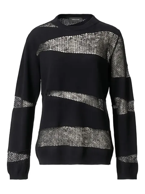 Fabiana Filippi long-sleeves sweater Black MAD225F503D504825