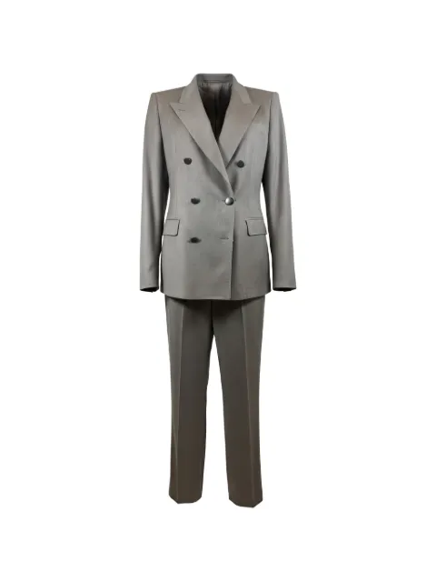 Tagliatore double-breasted suit Grey TPARIGI10BAD520038ET904480