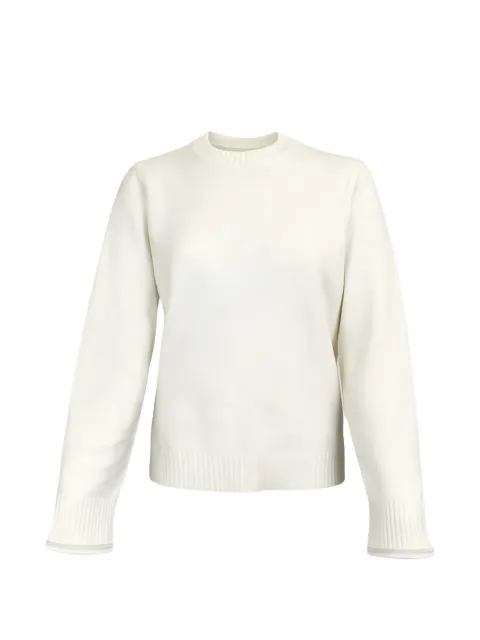Fabiana Filippi round-neck sweater White MAD225F465L51725