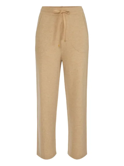 Elisabetta Franchi virgin-wool track pants Neutrals KP70S57E2