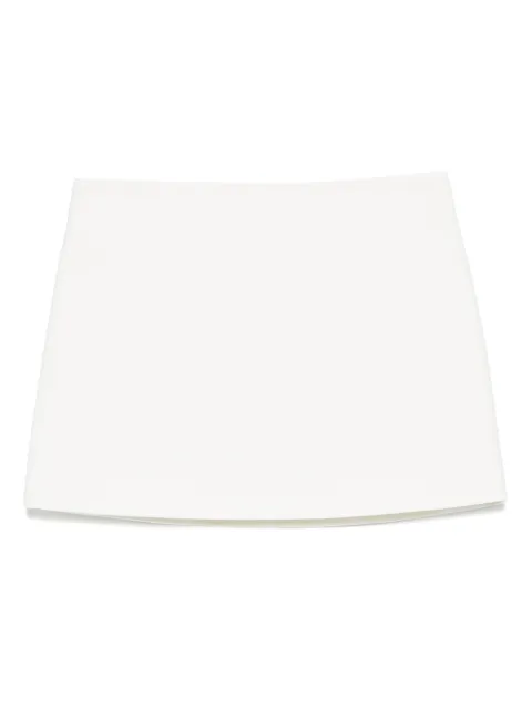P.A.R.O.S.H. A-line mini skirt Neutrals LILIUXY25D630449