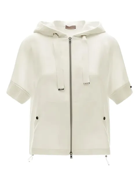 Herno hooded zip-front jacket GI00049DR380871200