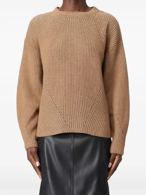 TWINSET ribbed sweater Brown 252TT3461