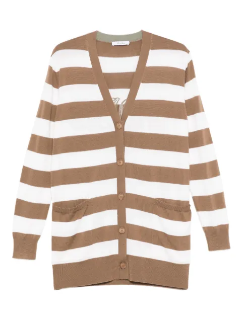 Max Mara striped cardigan Brown 2521346031600