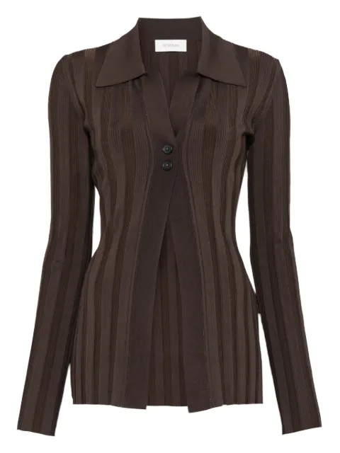 Sportmax Albio ribbed cardigan Brown 2522346013600002