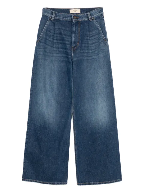 Weekend Max Mara pleated-front jeans Blue S2525186041600