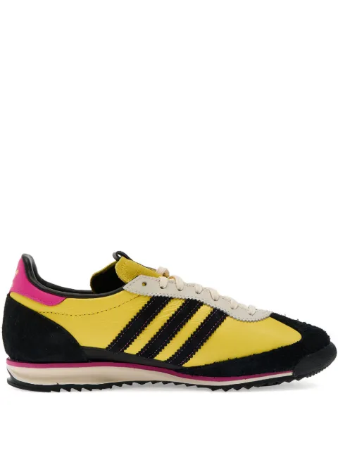 adidas SL 72 OG three-stripe leather sneakers Yellow JI2453
