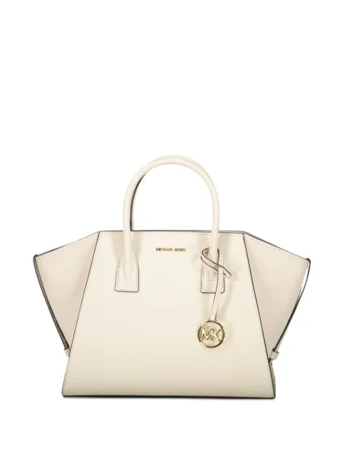 Michael Kors Avril leather top-zip tote bag Neutrals 35F4G4VS3L