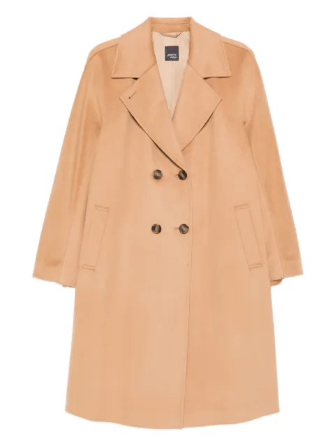 Marina Rinaldi buttoned wool coat Neutrals TORONTO3016035206001