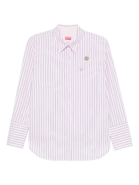 Kenzo striped pin-detail shirt Pink FF62CH2549LU