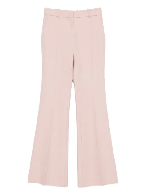 Ermanno Scervino flared wool trousers Pink D476P327HJA