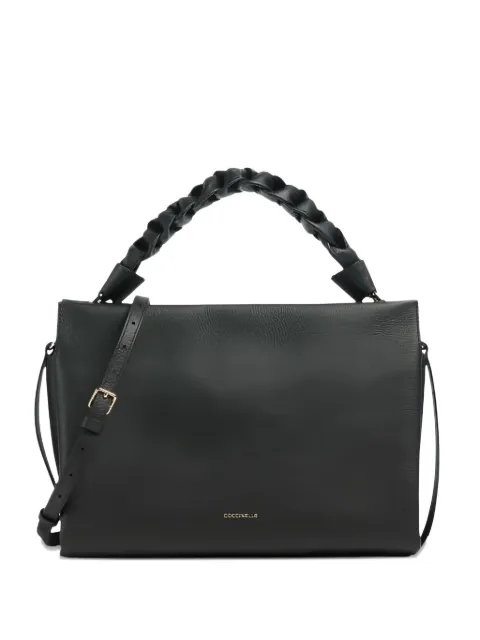 Coccinelle medium Boheme braided-handle tote bag Black E1M50190201613