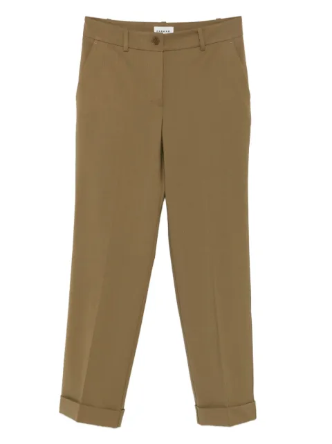 P.A.R.O.S.H. Liliuxy cuffed trousers Neutrals LILIUXY25D231495