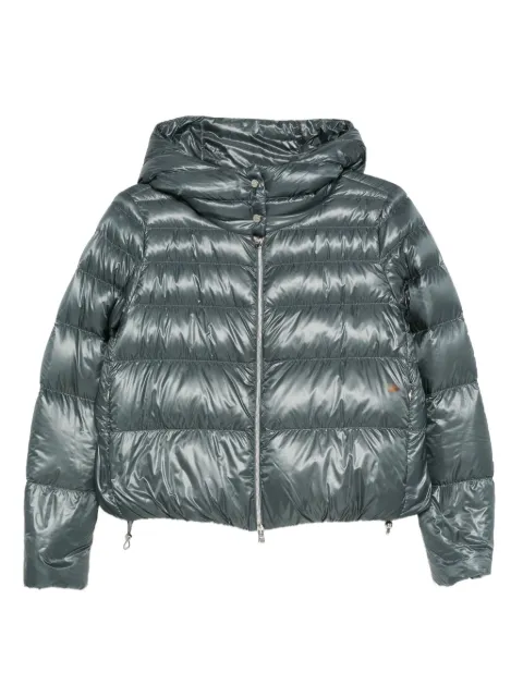 Herno hooded quilted jacket Grey PI00124DR12017Z
