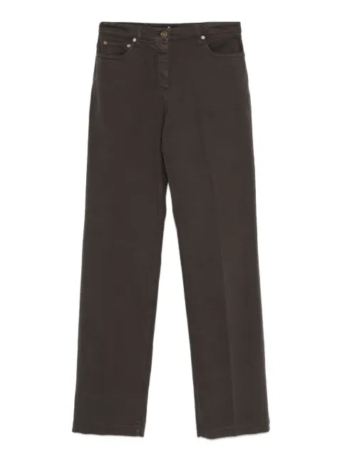 ETRO button-fly straight trousers Grey WRNB0026AV689