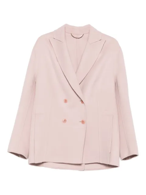 Ermanno Scervino double-breasted wool jacket Pink D476I357GVJ