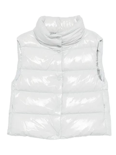 Herno quilted high-neck vest Blue PI002100D12220Z