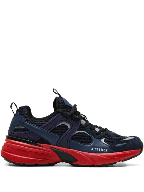 Hide&Jack logo-print sneakers Blue ERUNNBLURED