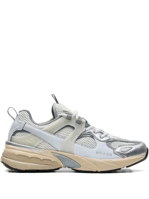 Hide&Jack metallic-effect mesh sneakers White ERUNNSILWHT
