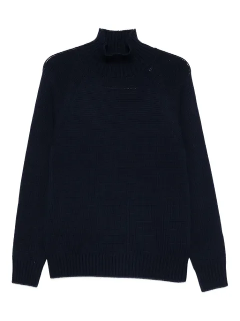 Eleventy high-neck long-sleeve sweater Blue L76MAGL72MAG24012