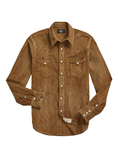 Ralph Lauren RRL Buffalo Western shirt Brown 782911287001
