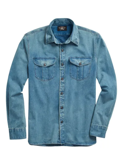 Ralph Lauren RRL cotton denim shirt Blue 782913172001