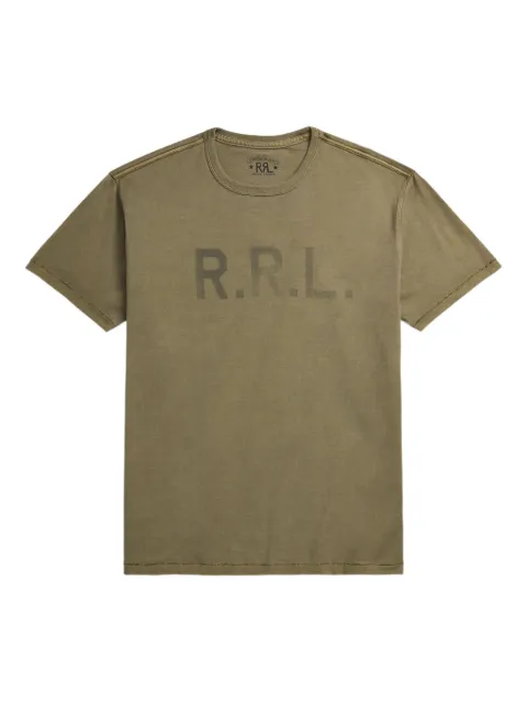 Ralph Lauren RRL logo-print T-shirt Green 782943934001