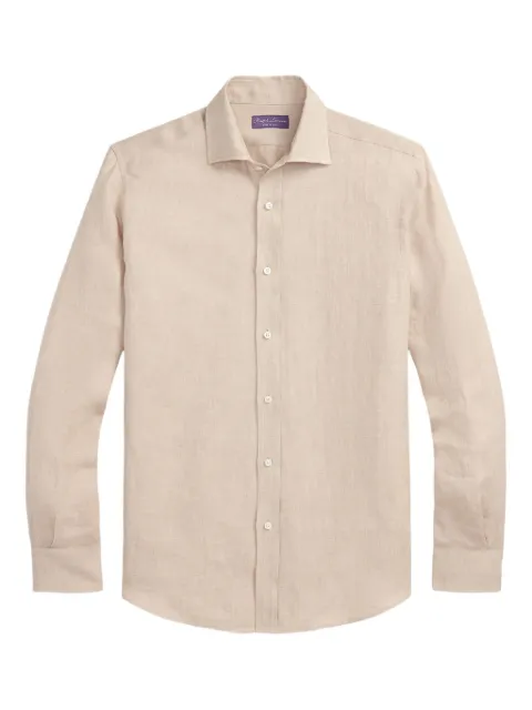 Ralph Lauren Purple Label linen shirt Neutrals 790977151001