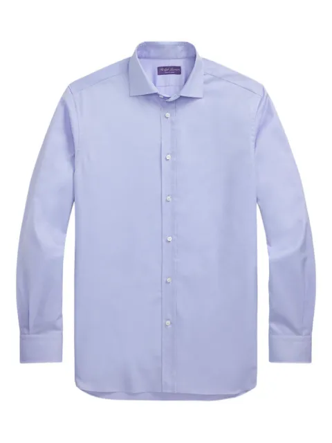Ralph Lauren Purple Label long-sleeve cotton shirt Blue 791977194004